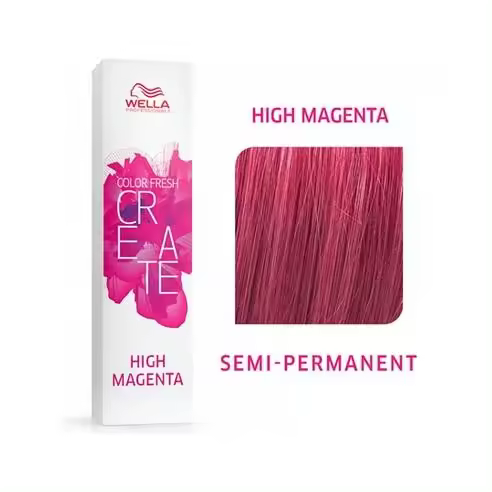 Coloracion Semipermanente Color Fresh Create Hihg Magenta 60 ml. Wella - 1