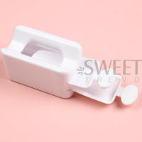 Caja De Almacenamiento Recipiente Portátil Para Uñas Doble Capa Para Reciclar Polvo De Uñas Y Colectar Lentejuelas Y Brillo Herramienta De Manicura DIY En Colores Blanco/Púrpura/Rosa - details 5