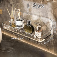 Estante De Baño Pared Montado PET Caddy De Ducha Esquina Organizador De Cocina Soporte De Maquillaje Y Shampoo Libre De Perforaciones - details 7
