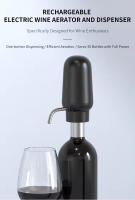 Decantador De Vino Automático Recargable Aerator Dispensador Eléctrico Con Botón Unico Para Whiskey Y Licor Accesorios De Bar Para Fiestas - details 0