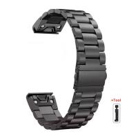 Correa De Reloj De Acero Inoxidable Para Garmin Fenix 6 6x 7 7x pro 5 5x plus 5s 6s 20/22/26mm Accesorios De Pulsera Metal Unisex - details 6