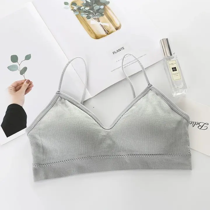 Sujetador Deportivo Para Mujer Secado Rápido Elasticidad Con Almohadillas Para Gimnasio Correr Yoga Fitness Transpirable Tops De Color Sólido - 1
