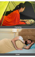 Naturehike Saco De Dormir Ultraligero De Verano a Invierno Mummy Quilt Liner Portátil Para Camping Y Uso En Bolsillo Tamaño 200x80cm - details 9