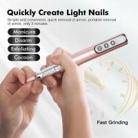 Máquina De Uñas Eléctrica 35000RPM Con Conjunto De Cuchillas Para Manicura Y Pedicura Cortador De Uñas Y Accesorios De Acrylic - details 3