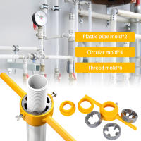 Kit De Herramientas Para Tubos De Plástico 12/6PCS Hacedor De Tornillos PVC/NPT Herramientas De Plomería Para Agua Conjunto De Herramientas De Tornillo Y Aro - details 5