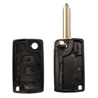 Carcasa De Llave Remoto Jingyuqin Para Peugeot Partner Saxo Xsara Picasso Berlingo Expert Boxer Con SX9 Hoja No Cortada 2 Botones - details 3