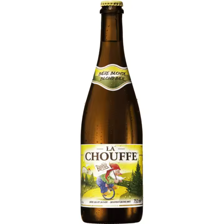 2 uds x La Chouffe 75Cl cerveza Belga rubia de las Ardenas - 1