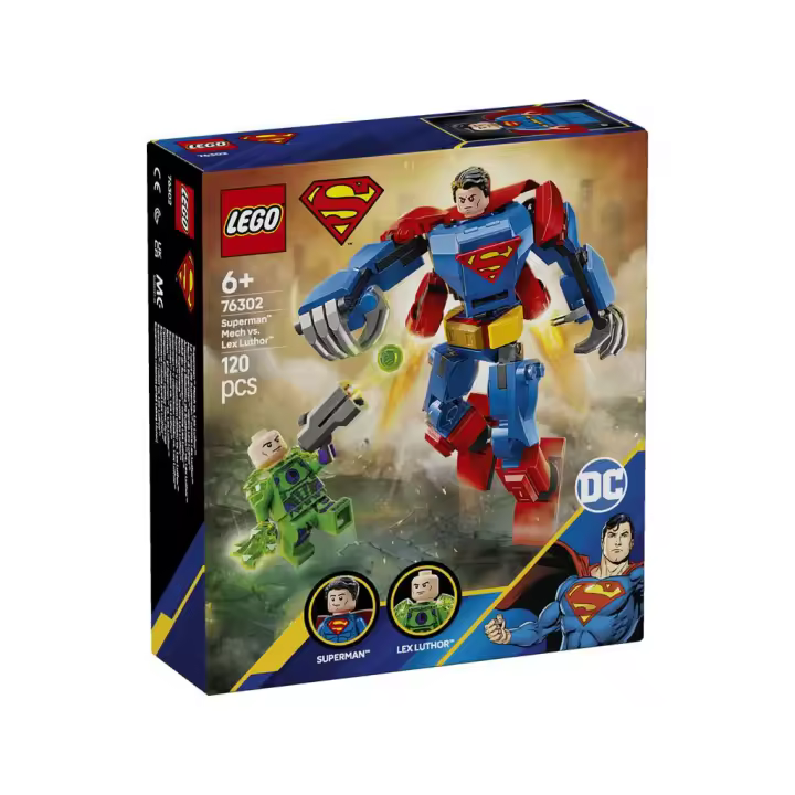 Lego Superman DC Armadura Robótica de Superman vs. Lex Luthor - 1