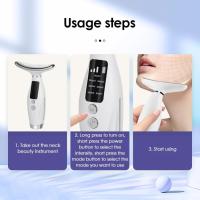 Masajeador facial Eléctrico masaje de Belleza para reafirmar La Cuero para Rostro y Cuello dispositivo masaje,recargable para USB - details 1