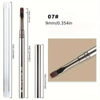 Pack De 12 Pinceles De Uñas De Acero Para Líneas Largas Detalles Finos Dibujo Fino Coloreado Delicado Tamaño Como En La Imagen - details 6