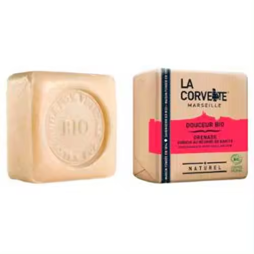La Corvette Jabon En Pastilla Granada Y Karite 100Gr. Bio - 1
