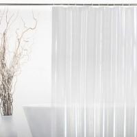 Cortina De Ducha Impermeable Transparente Con Línea Antimoho Para Baño Decoración De Casa Con Gancho Material Ecológico PEVA - details 0