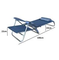 Silla Tumbona plegable de playa 5-7 Posiciónes diferentes colores, con estructura de aluminio y tejido textilen, transpirable y fresco - Maxia Market - details 5