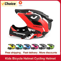 Casco De Bicicleta Para Niños Con Cara Completa Desmontable Deportes Infantiles Ciclismo MTB Patinaje En Rodillos Seguridad Y Comodidad Para Niños - details 0