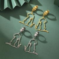 Pendientes Colgantes De Acero Inoxidable Cazador Con Gatos Y Gatitos Para Mujeres Y Niñas Joyería De Moda 2024 Regalo De Cumpleaños - details 11