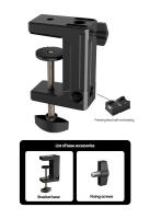 Soporte De Tableta Para Cama Con Brazo Metálico De 90cm Soporte De iPad Rotativo 360° Para Teléfonos Y Tabletas De 4.5-12.9 Pulgadas Montaje En Cama - details 1