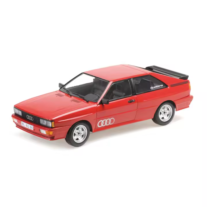 MINICHAMPS 1/18 AUDI CUATRO ROJO 1980 - 155016124 - 1