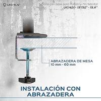 UNYKach Universal Desktop Stand UK1420 for 13″-32″ Screen with 15.6" Laptop Stand - details 5