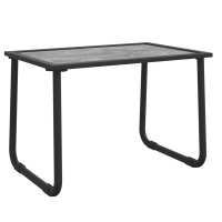 vidaXL Juego muebles de jardín 3 pzas y cojines acero gris antracita - details 4
