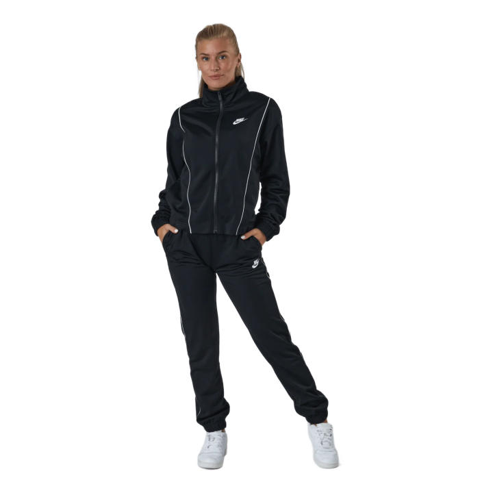 Chándal Nike para mujer - Chaqueta y pantalón de chandal para mujeres de la marca Nike - Conjunto de cazadora y pantalones deportivos Sportswear Essential Pique - Tracksuit con logotipo estampado 100% polyester