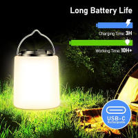 Lámpara De Camping LED Recargable Con Batería Integrada LT061 Para BBQ Y Tiendas Al Aire Libre Fuente De Energía Emergencia Y Candelabro Portátil Material ABS Duración De Iluminación 8h - details 4