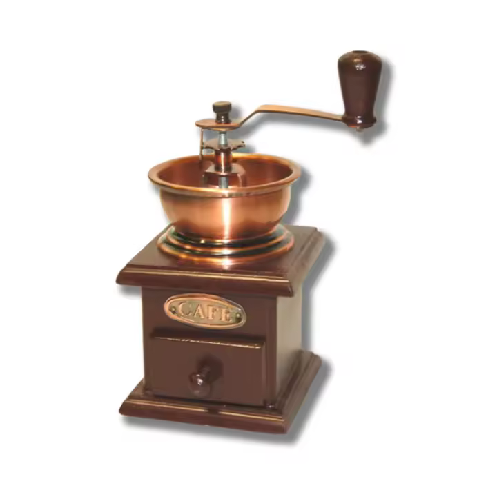 A&M MARBELLA - Molinillo manual de café , Molinillo vintage manual , Molinillo de café decorativo , Coffe grinder generic - 1