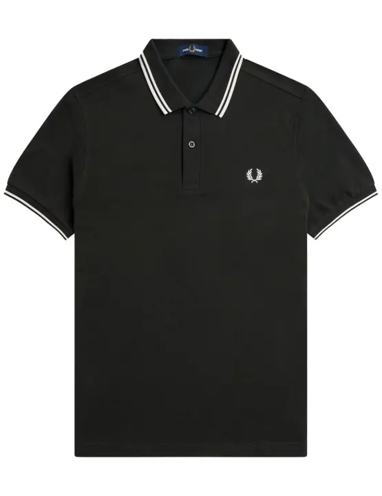 Polo Fred Perry M3600 Verde - 1