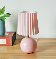 Lámpara De Mesa Contemporánea De Cerámica Para Dormitorio Lámpara De Noche Para Niñas Y Adolescentes Luz Caliente Lavable - details 15