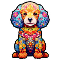 Rompecabezas De Madera En Serie De Perros Juego De Lleranamiento DIY Para Adultos Y Niños Decoración De Hogar Único Y Animal - details 6