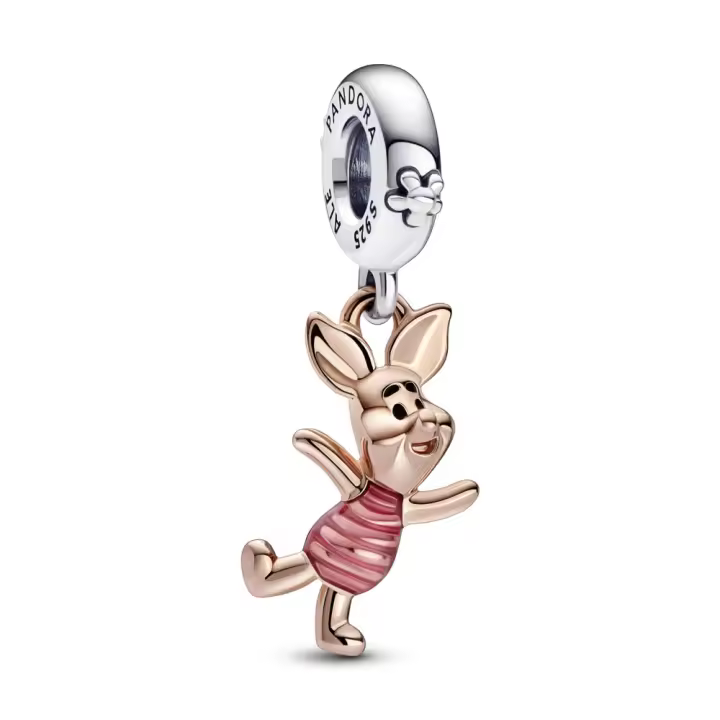 Pandora Disney Charm Piglet de Winnie the Pooh de Disney 782208C01 , para Mujer - 1