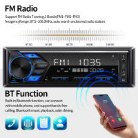 Reproductor De Música Bluetooth MP3 Para Coche Grandnavi 1din Estéreo FM Radio USB/SD Con Entrada AUX In-Dash Control Con Pantalla Táctil 2.5'' Potencia Salida 50W - details 4