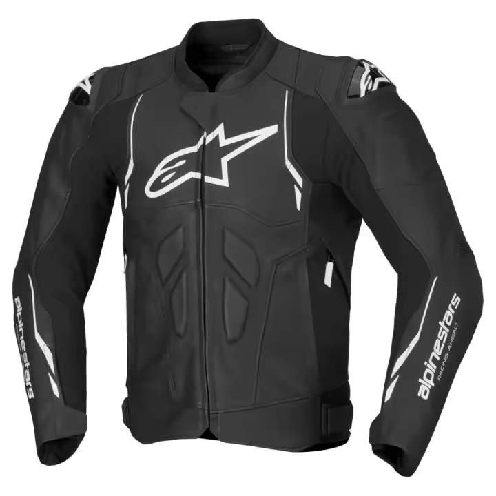 Alpinestars Chaqueta De Cuero Dusk Negro - 1