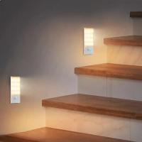Lámpara Nocturna LED Con Sensor De Movimiento Inalámbrico Luz De Inducción Corporal Para Decoración De Habitaciones Armarios Baño - details 1
