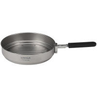 Lixada Sartén De Titanio 1100ml Ultraligera Con Mango Plegable Para Cocinar Al Aire Libre Camping Senderismo Montañismo - details 25