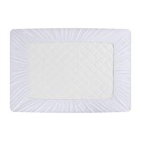 Sabana Protector de colchón Acolchado 90x200cm 105x200cm 135x200cm 150x200 cm180x200cm, Microfibra, Transpirable, Funda para colchon estira hasta 38 cm de Profundidad  Blanco - details 2