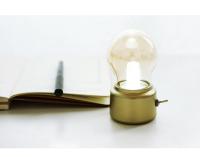 Lámpara De Escritorio Retro LED Recargable USB Luz De Noche Decorativa Para Hogar Y Estudio Bombilla Clásica Bulbo Incluido - details 7