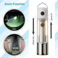 Linterna Portátil LED Recargable Super Brillante Para Camping Y Trabajo Con 5 Modos De Iluminación Impermeable Y Diseño De Gancho - details 12