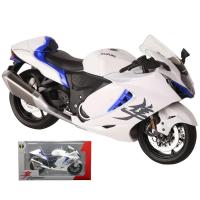 Modelo a Escala Suzuki GSX-1300R Hayabusa De Aleación De Latón Con Iluminación Autocycle Off-Road Para Colección Y Regalo Para Niños - details 8