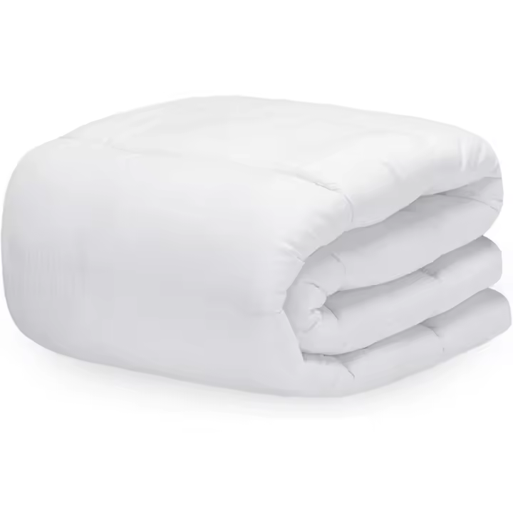 Edredón Nórdico Microfibra, Relleno para Invierno y Otoño, de Fibra Hueca,  Relleno Nórdico de 400 gr/m² Transpirable, Suave y anti ácaros, Color Blanco, Cálido100% Poliéster. - 1