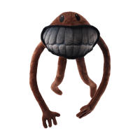 Figura De Anime Divertida 34cm Peluche WYST Muñeco De Peluche De Peluche Corto Relleno De Algodón PP Para Niños Regalo De Cumpleaños - details 7