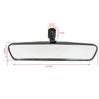 Espejo Interior De Coche HD Anti-Reflectante Gran Visión Ángulo Panorámico Accesorios Para Coche Ayudante Auto 1-5PC - details 11