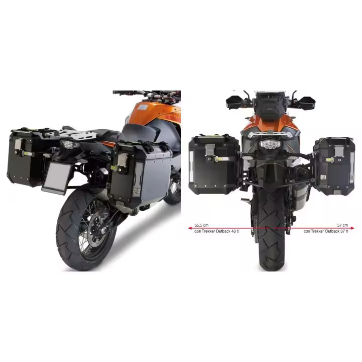 Givi Soporte Maletas Outback Ktm 1290 Super Adventure   Ce U - 1