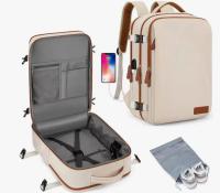 Mochila Viaje Cabina Avion 46x30x20 Mochila Ryanair Mochila Avion Mochilas Bolsa de Viaje Travel Backpack Equipaje de Mano Cabin Bag 40x20x25 - details 0