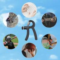 Entrenador De Fuerza De Agarre LHU Resistencia Ajustable Squeezer De Mano Para Construcción Muscular Y Recuperación De Lesiones - details 7