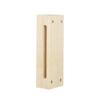 Castañuelas De Madera Bicolor Instrumentos De Percusión Orff Para Niños Juguete Educativo Alta Y Baja Afinación Clapper Cuadrado - details 9