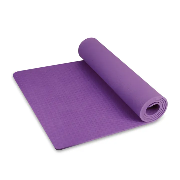 Esterilla yoga Kinoto de gimnasia antideslizante TPE, alfombra de fitness con correa180 X 60 X 0.7 CM - 1
