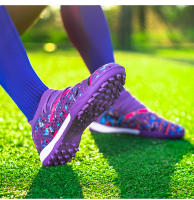 Zapatos De Fútbol FG/TF Para Hombres Y Mujeres Antideslizantes Duraderos Entrenamiento Al Aire Libre Microfibra - details 15