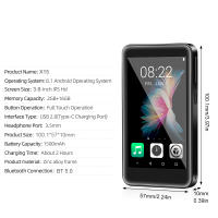 Reproductor MP3 WiFi Nuevo 2024 De 3.6 Pulgadas Con Bluetooth 5.0 Android 8.1 Spotify Pandora Streaming De Música Android - details 6