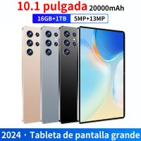 Nuevo original 2025 5G 10.1 pulgadas 16GB Ram 1tb ROM 20000 ma Android 13.0 14 núcleo Bluetooth WiFi Network HD gift Promotion Office Games Learning GPS delivery keyboard Furniture Bluetooth auriculares - details 0