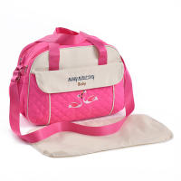 Bolso De Diaper Multifuncional Y De Moda Para Mamá Con Hombro Solo Gran Capacidad Bolsa De Mano Cruzada Bordada a Mano - details 10